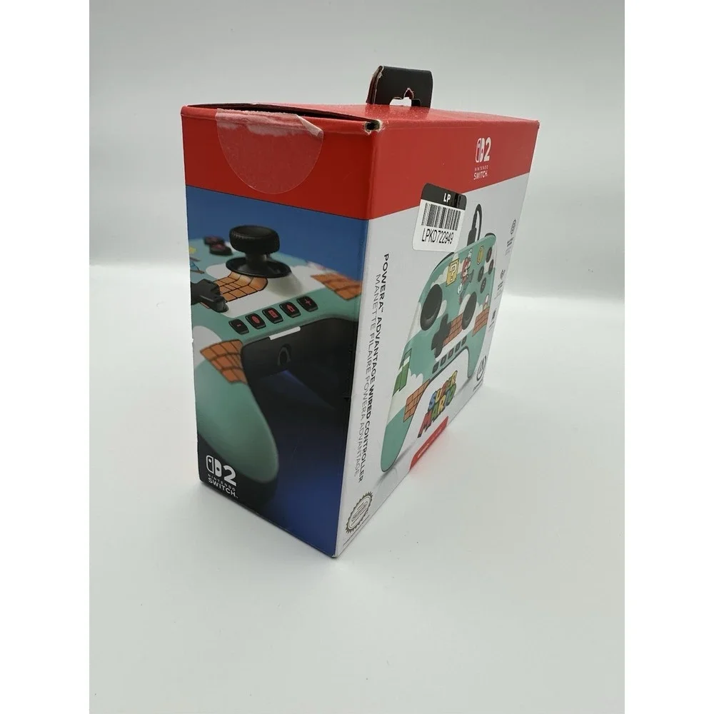 Power A Advantage Wired Controller for Nintendo Switch 2 Mario Open Box